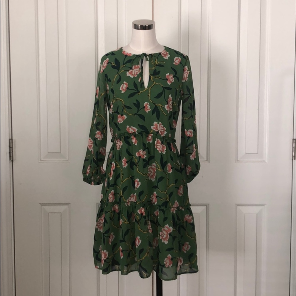 Ann Taylor Factory Petite Floral Dress